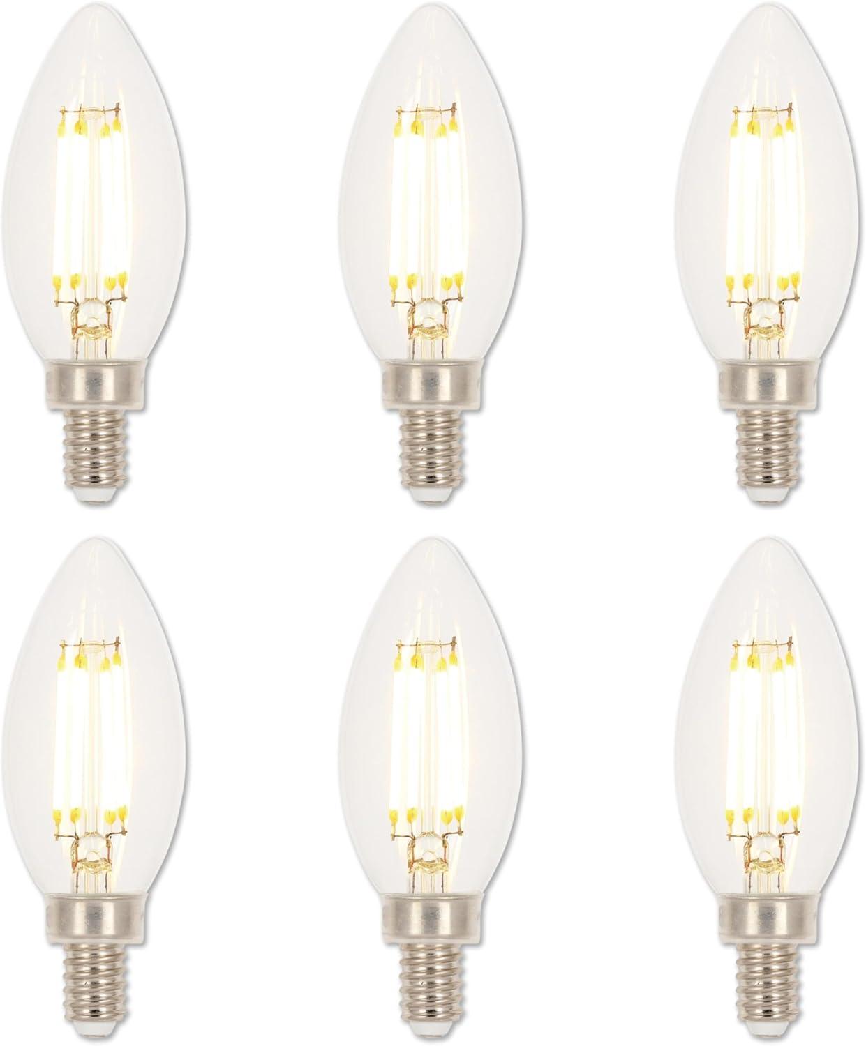 Equivalent E12/Candelabra Dimmable LED Bulb