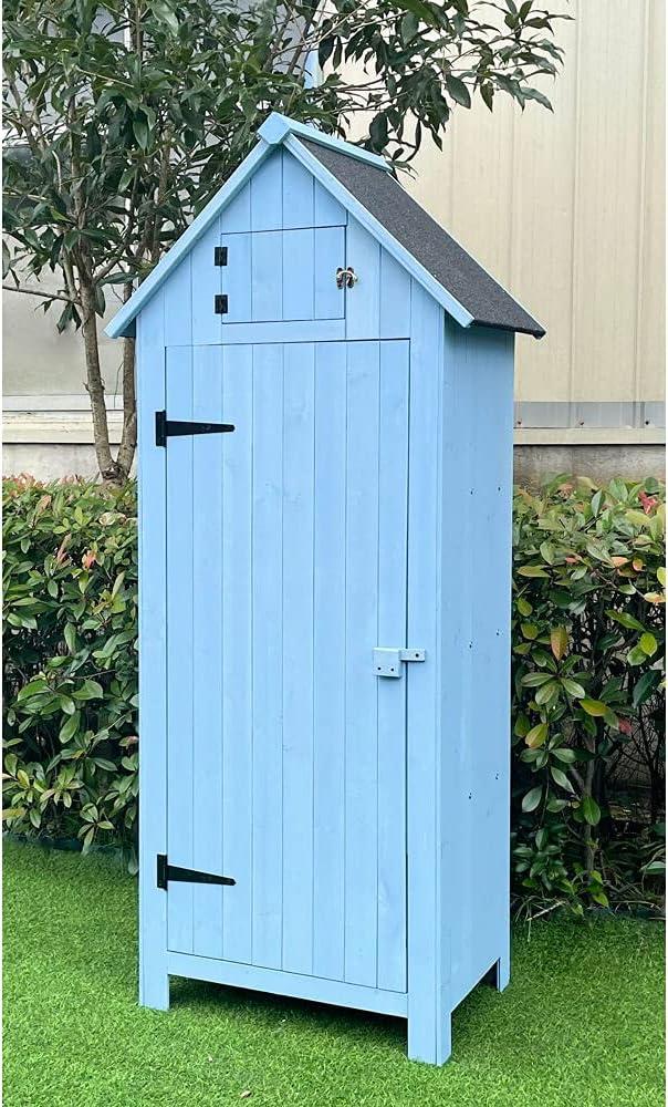 2 ft. 5 in. W x 2 ft D Solid Wood Storage Shed