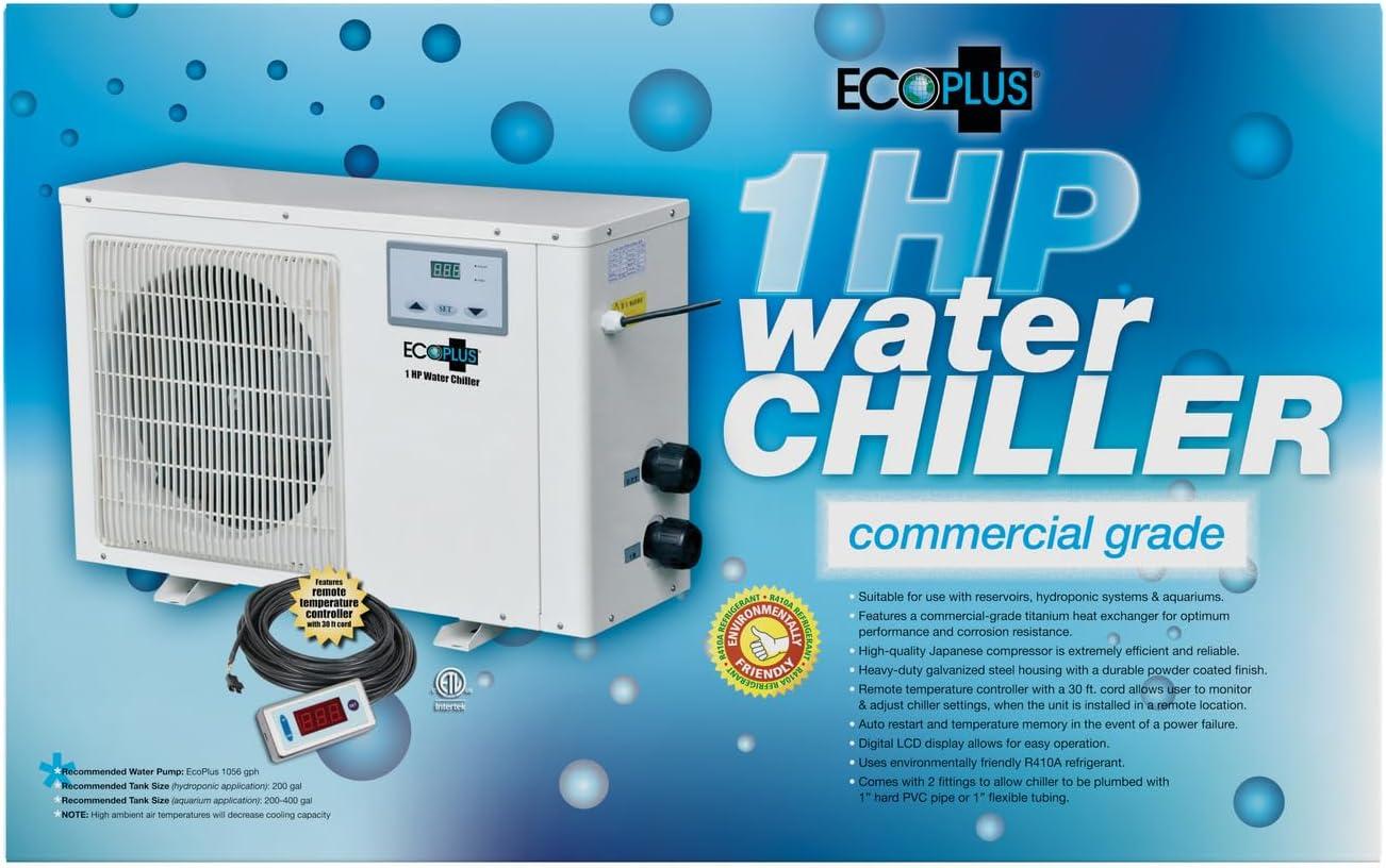 EcoPlus Commercial Grade Water Chiller 1HP