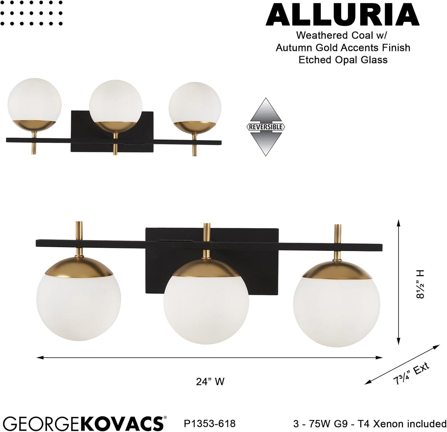 Kelly Clarkson Home 3 - Light Dimmable Vanity Light