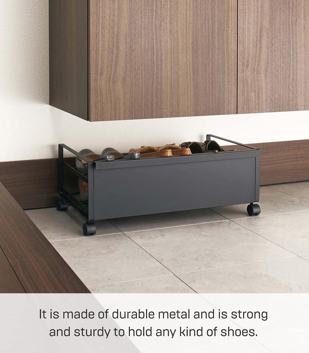 Yamazaki Frame Rolling Shoe Rack
