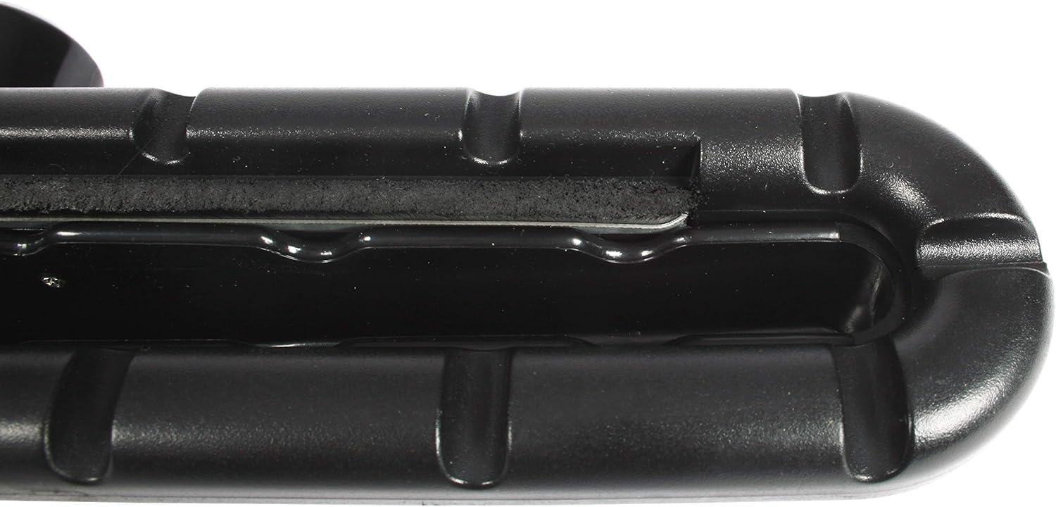 Cen-Tec Systems 95017 Hard Carpet EZ-Glide Tool, 14", 2-Piece S-Wand, Backpack Vacuum Attachment Kit w/Floor Brush, Black