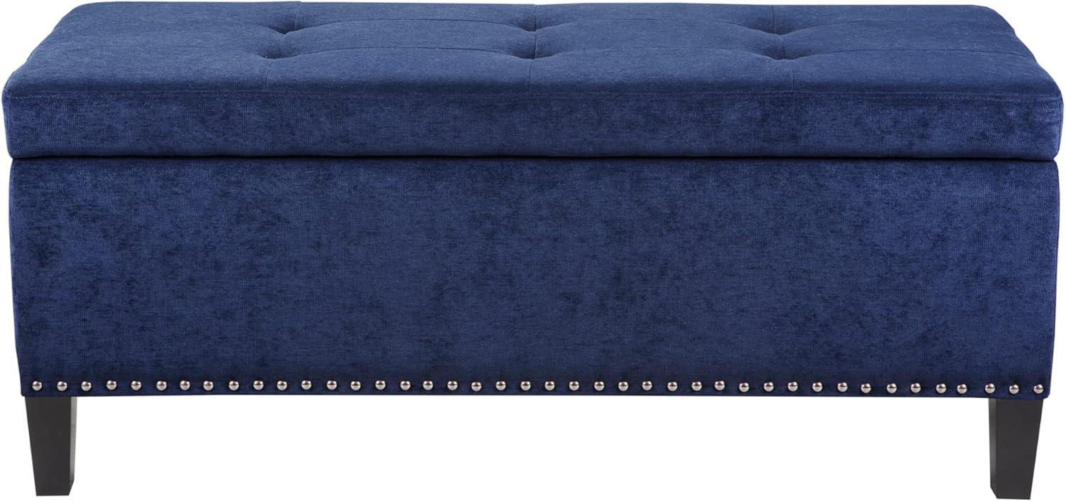 Tufted-Top Storage Ottoman