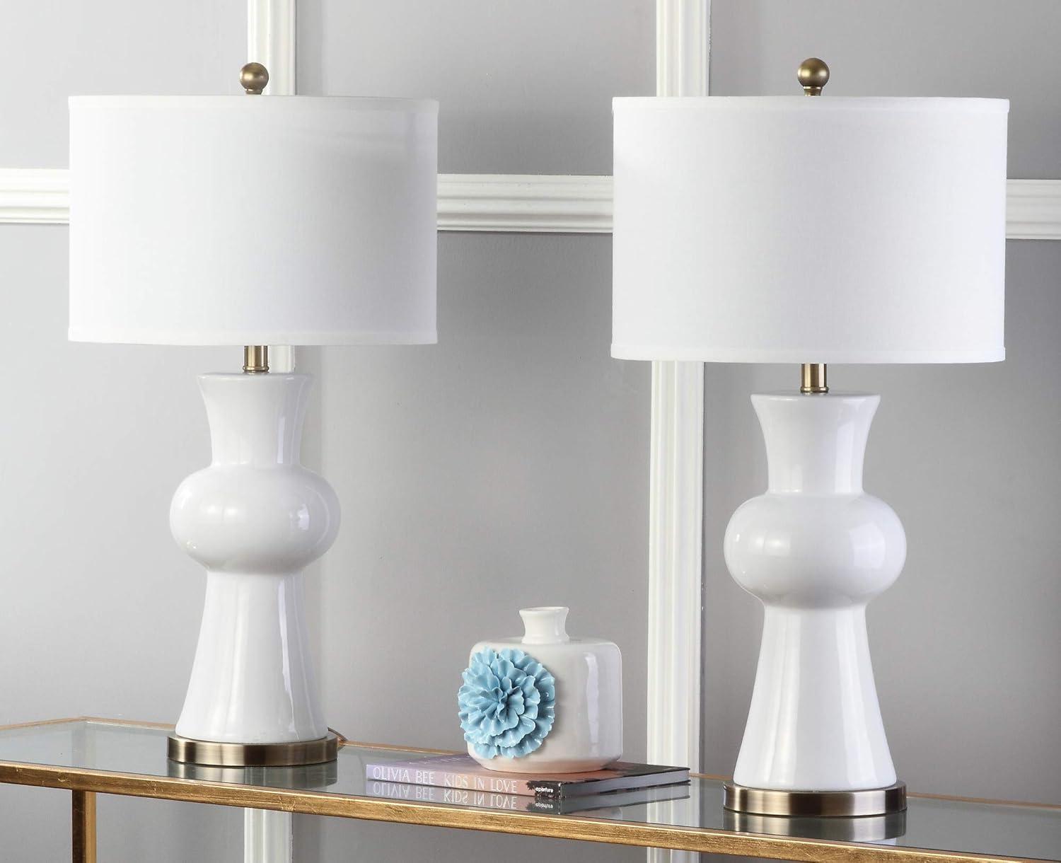 Lola 30 Inch H Column Lamp (Set of 2)  - Safavieh