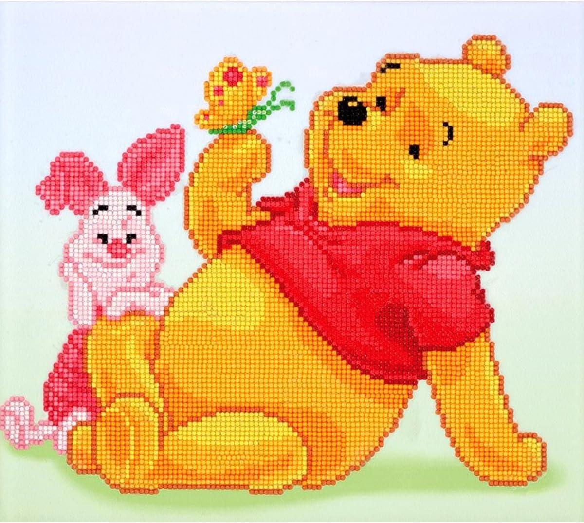 Diamond Painting Kit Intermed Pooh and Piglet