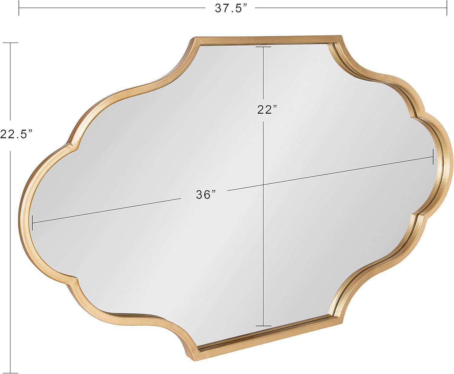 MacLuu Metal Flat Wall Mirror
