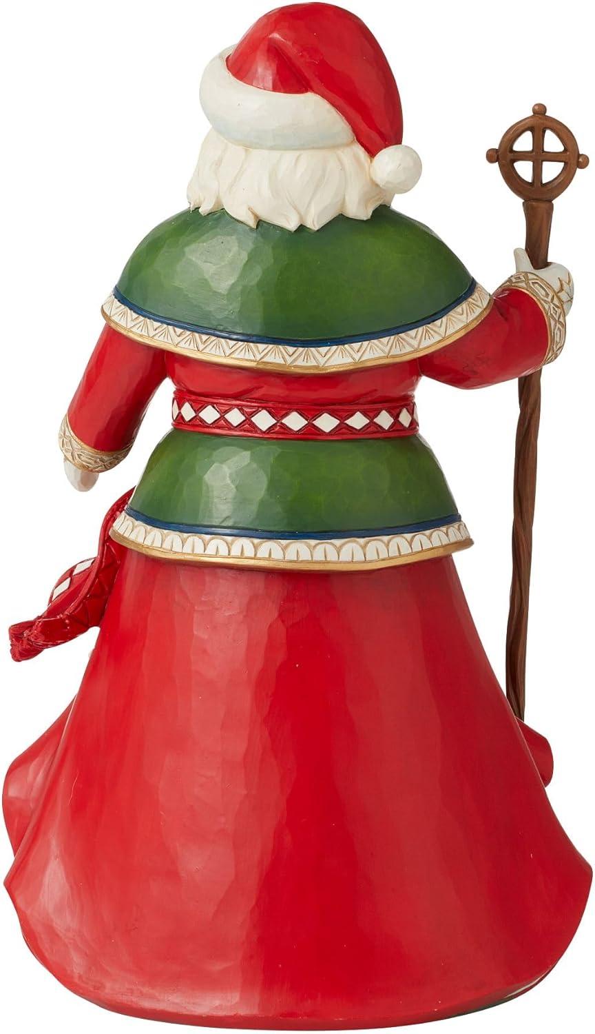Jim Shore 10.0 Inch Christmas Legends 16Th Annual Laplander Santa Santa Figurines
