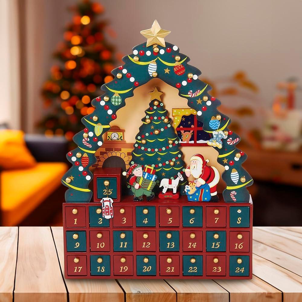 Kurt Adler Advent Christmas Tree Calendar