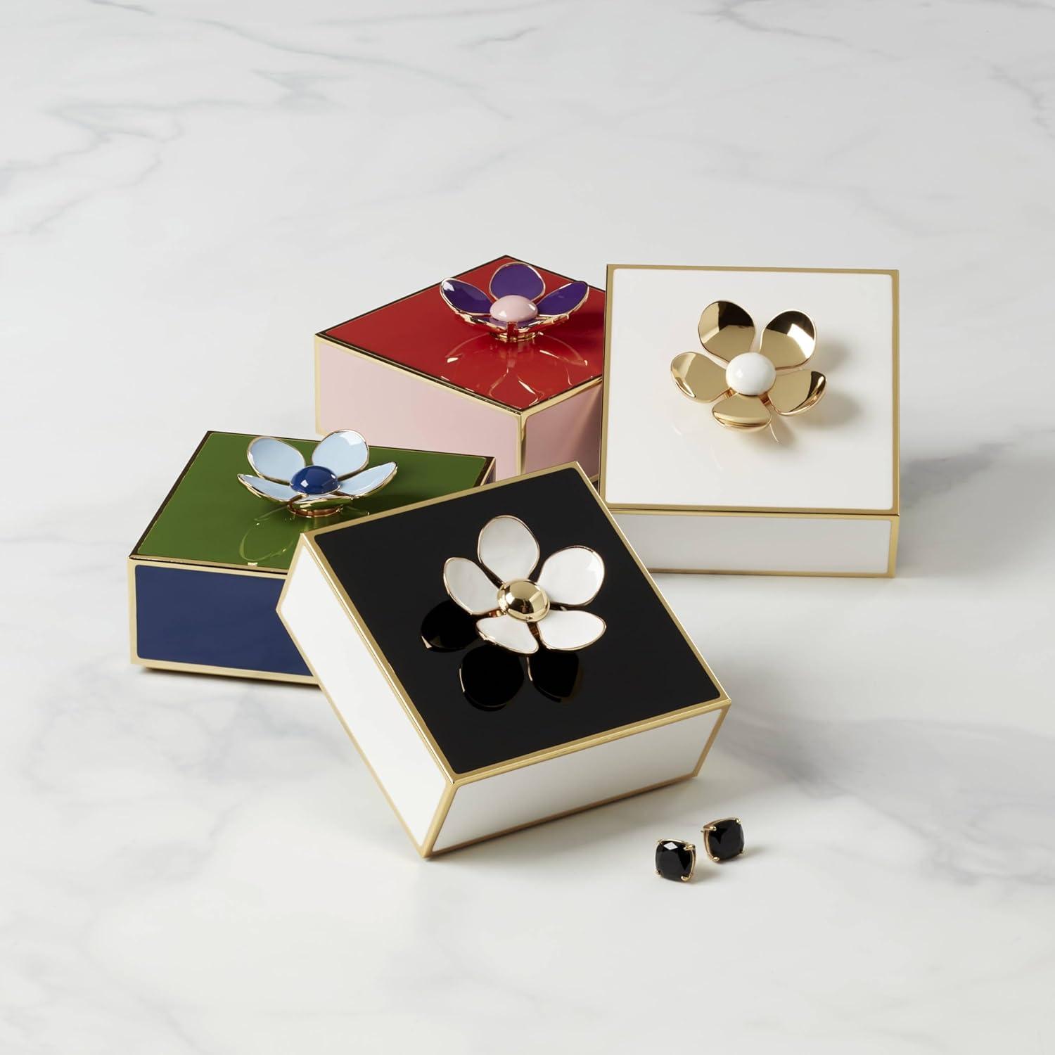 Kate Spade Make It Pop Floral Box, 0.90 LB, Gold
