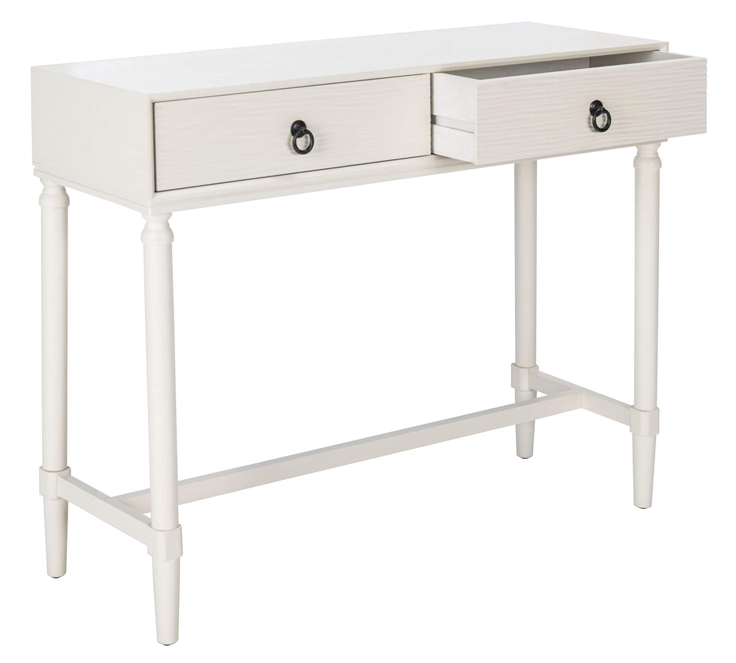 Aliyah 2 Drawer Console Table - CNS5729D - Off-White - Safavieh