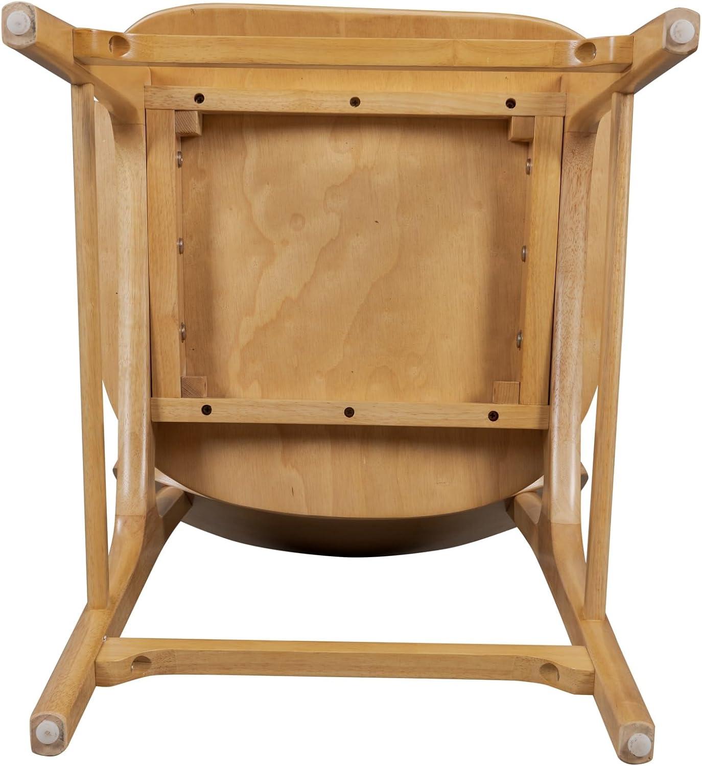 Boraam Solvang Wood Counter Height Barstool Natural