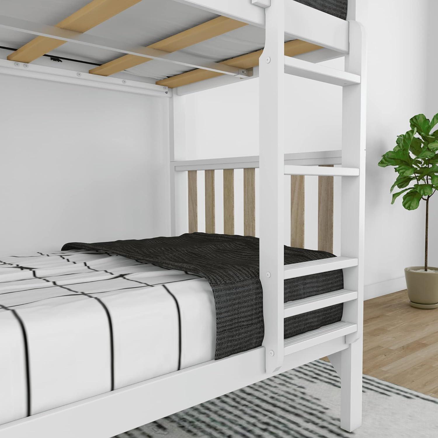 Max & Lily Scandinavian Twin over Twin Bunk Bed