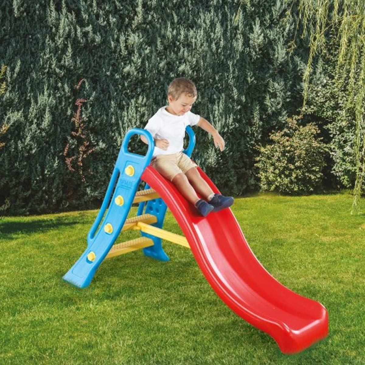 Dolu: Big Colorful Plastic Outdoor Lawn Water Slide, Ages 2+