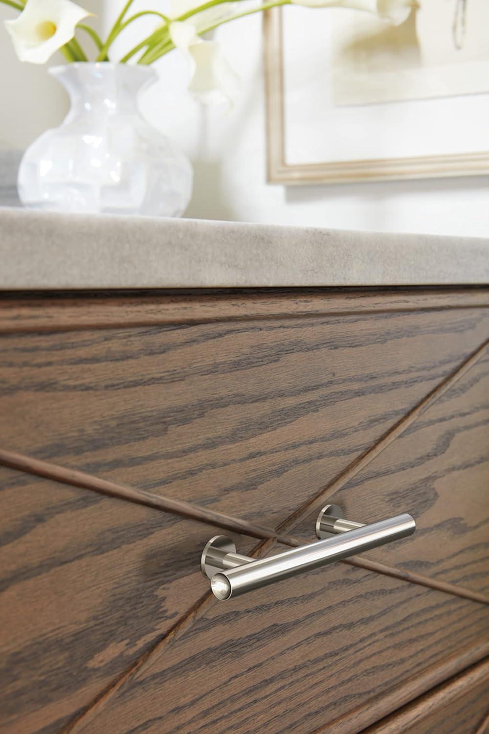 Amerock Radius 3 inch (76mm) Center-to-Center Polished Chrome Cabinet Pull