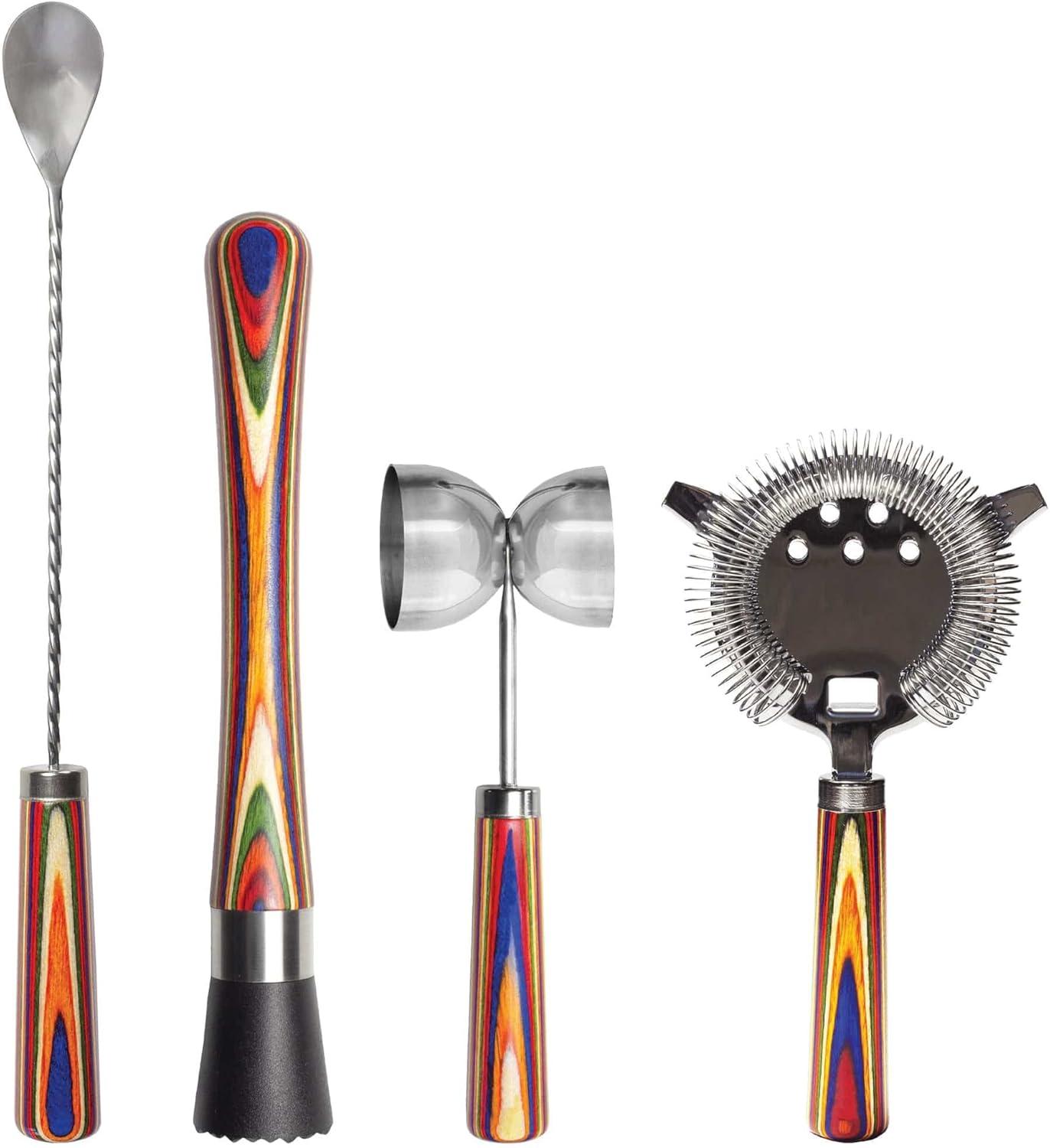 Baltique Marrakesh 4pc Bar Tool Set