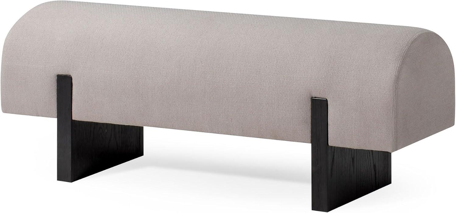 Maven Lane Juno Modern Upholstered Wooden Bench