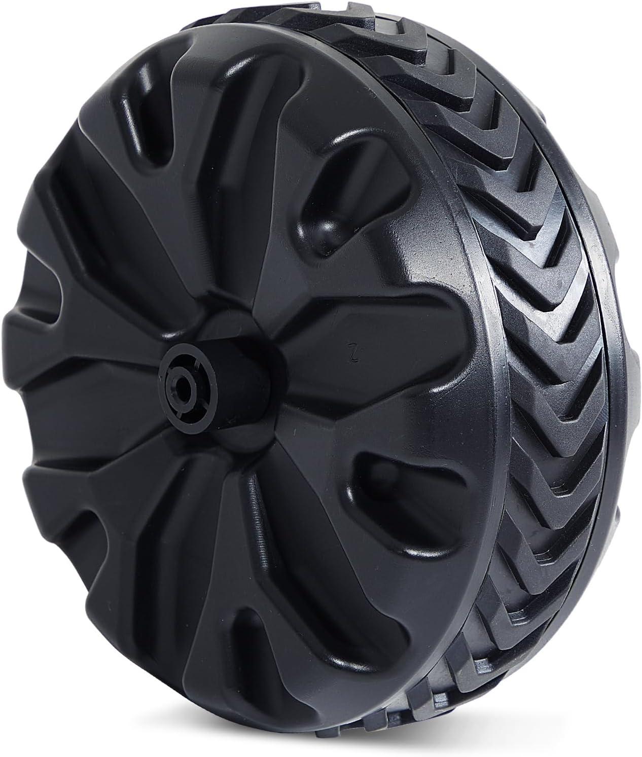 PORTAL Wagon Wheels Replacement 8" Diameter X 3.4" Wide for Utility Wagon Cart