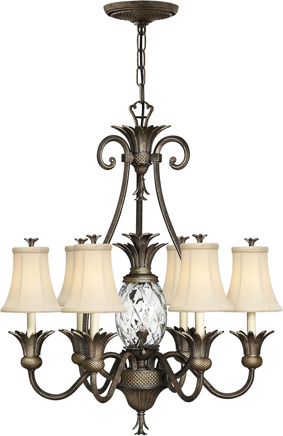 Hinkley Plantation 7-Light Pineapple Chandelier