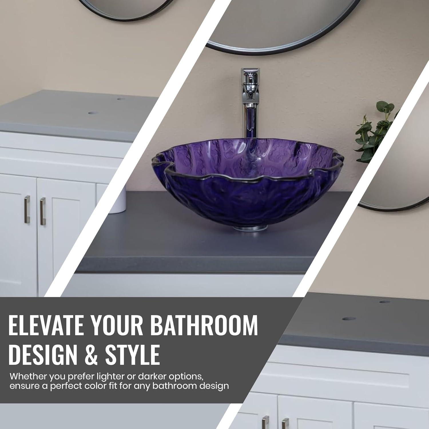 Eden Terrazzo 31'' Stone Single Bathroom Vanity Top