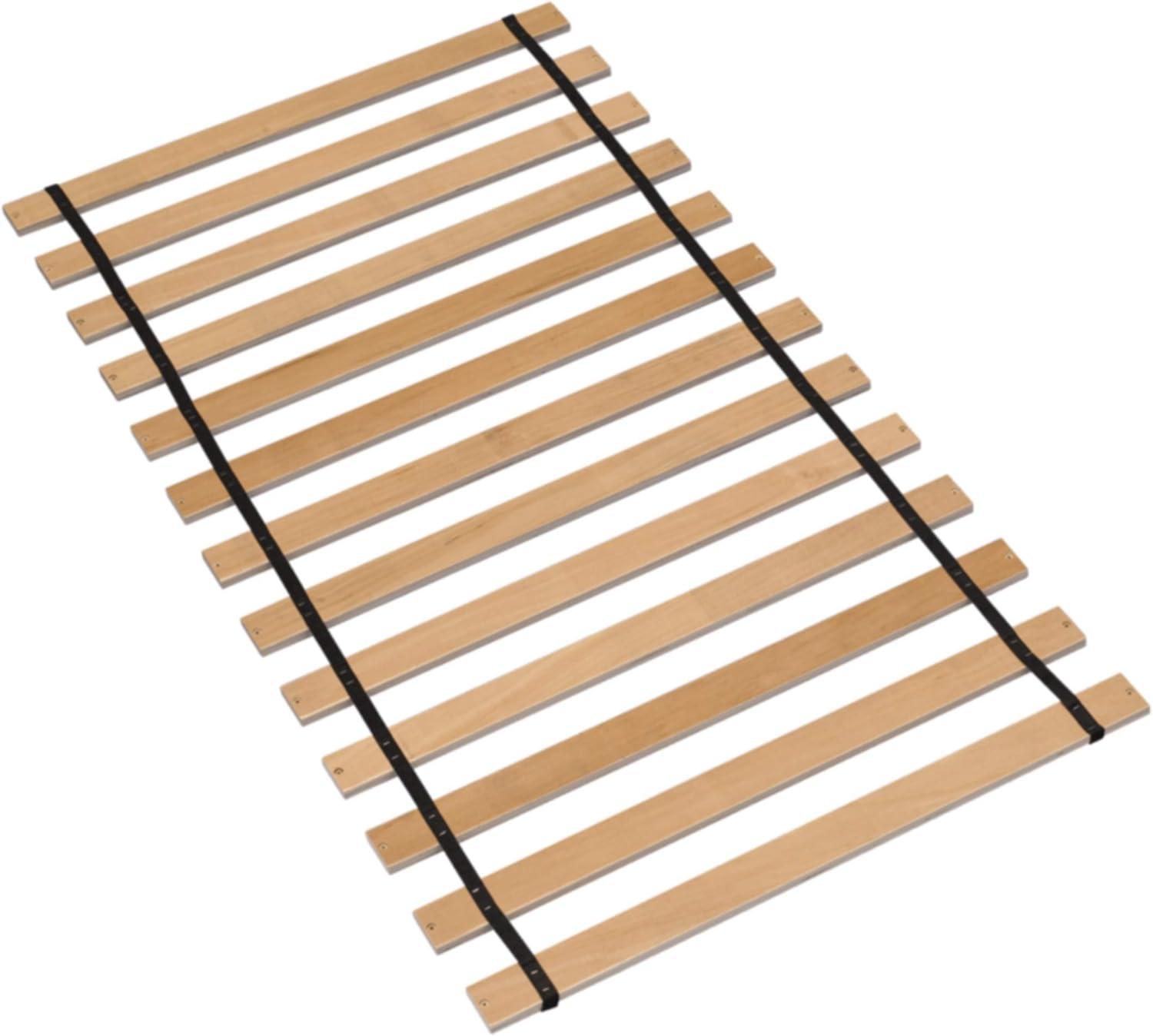 Signature Design by Ashley Contemporary Frames and Rails Twin Roll Slat  Brown