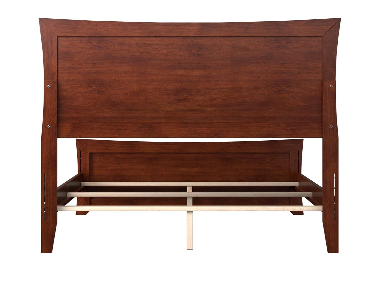 AFI Furnishings Metro Low Profile Solid Wood Platform Bed with Matching Footboard