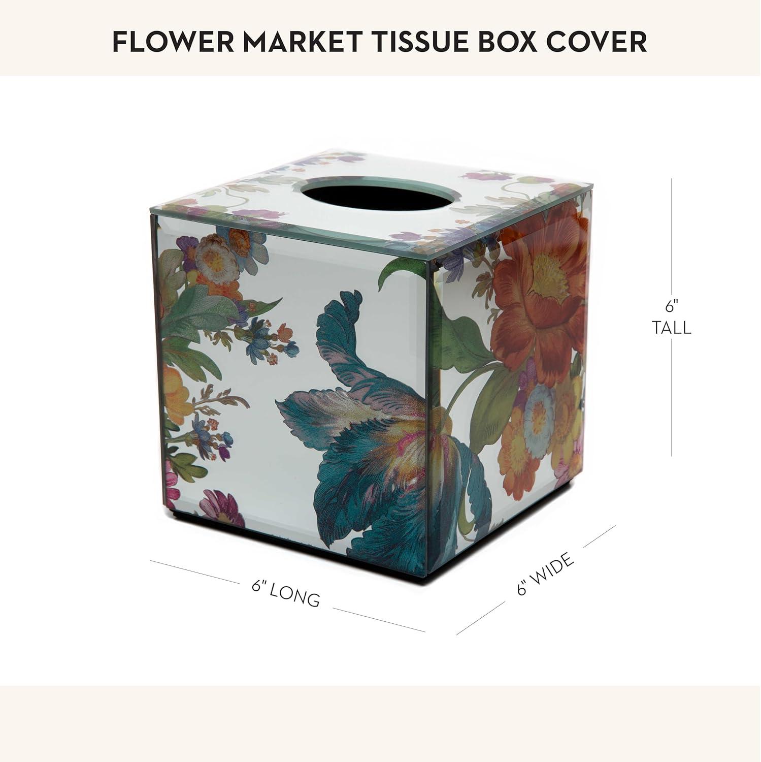 MacKenzie-Childs Twilight Toile Boutique Tissue Box Cover
