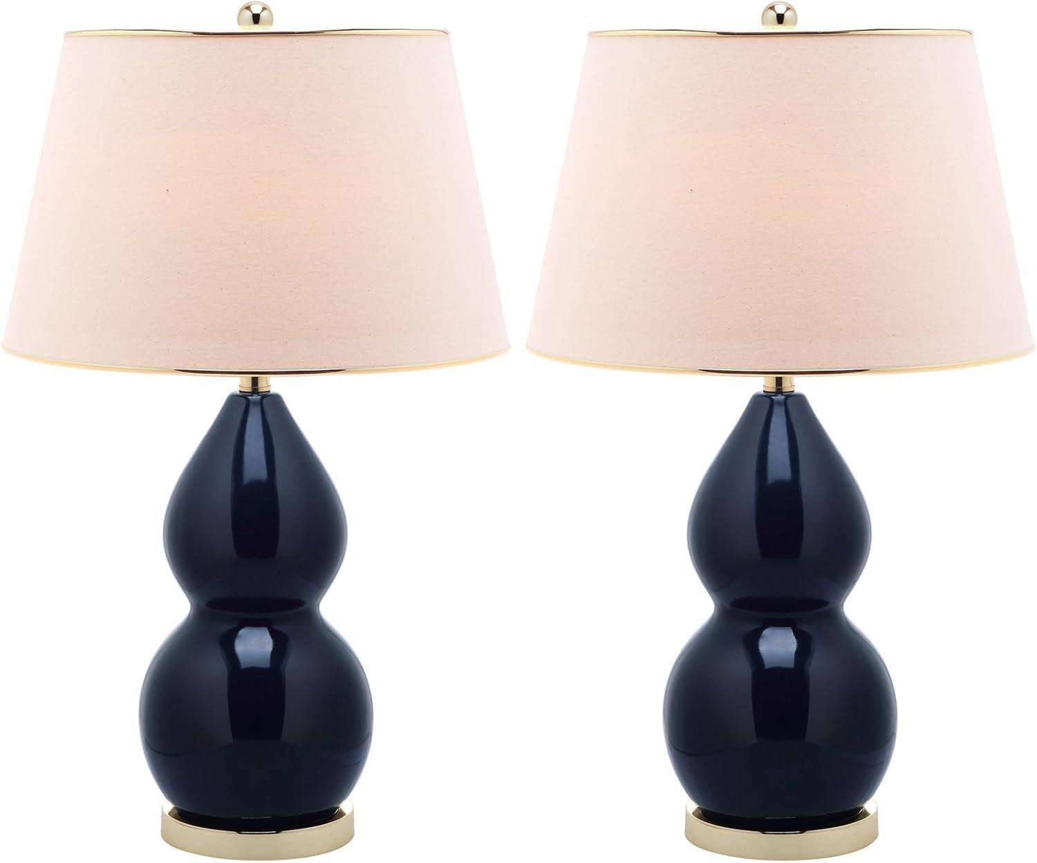 Everly Quinn Ceramic Table Lamp (Set of 2)