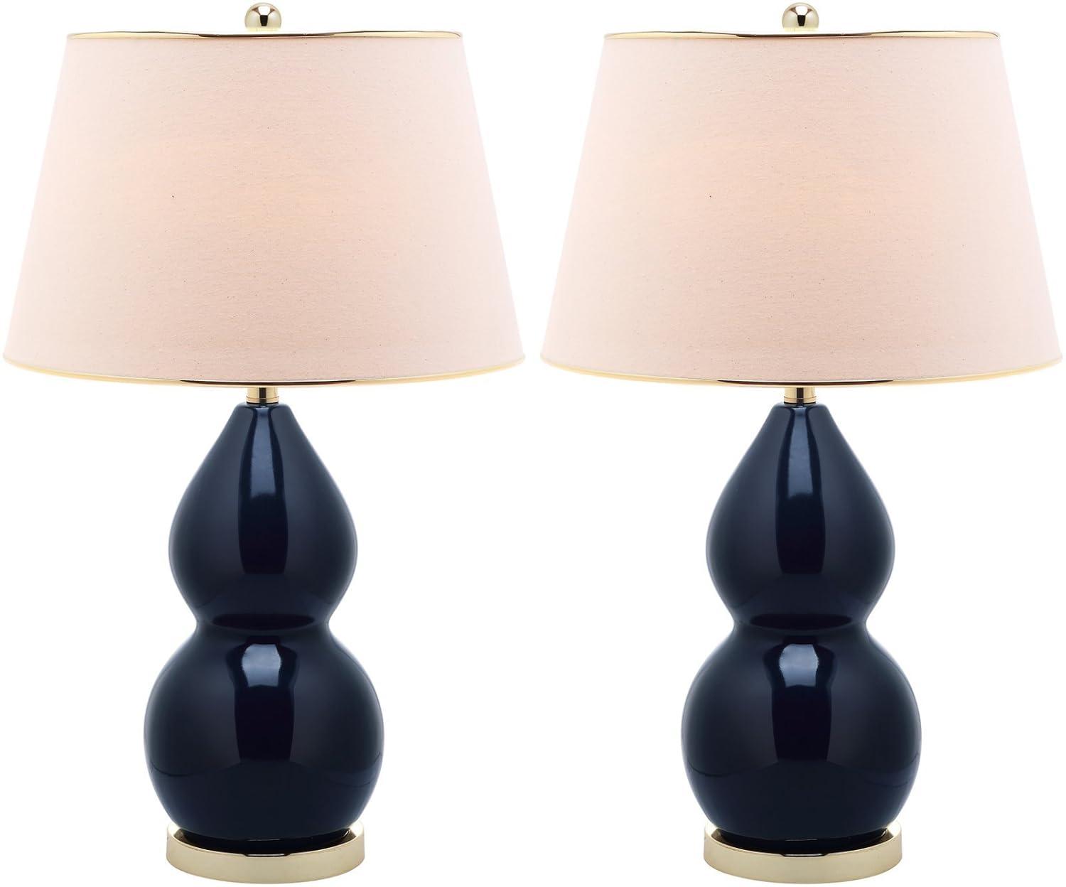 Everly Quinn Ceramic Table Lamp (Set of 2)
