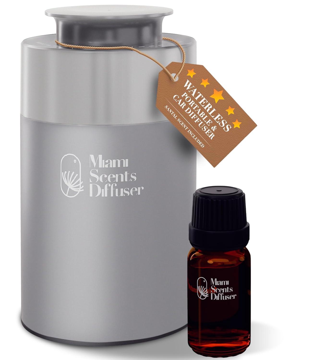 Scent Car Diffuser MSD-350 Gray Santal - My Way 10 ml Included