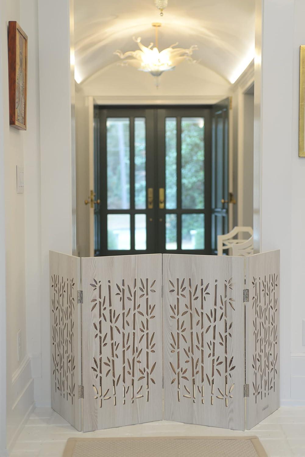 Tucker Murphy Pet™ Delgado Wood Free Standing Pet Gate