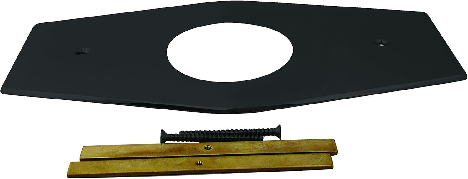 One-Hole Remodel Cover Plate for Mixet Bathtub and Shower Valves