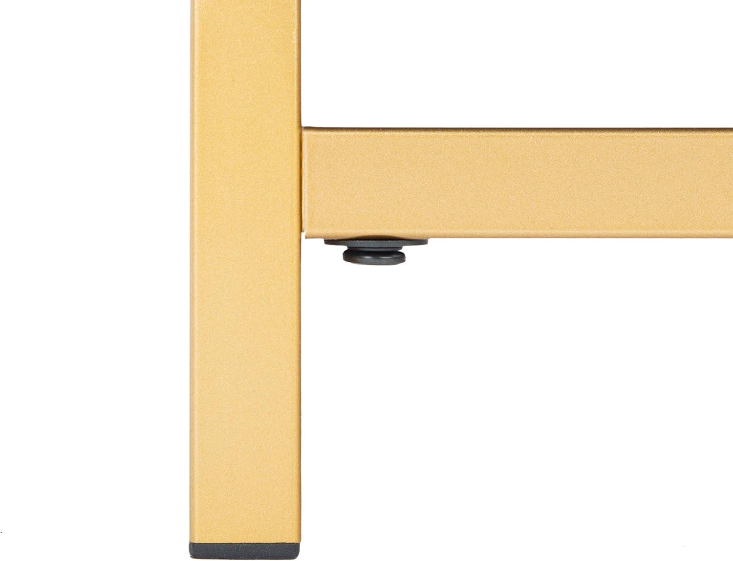Fenno 2 Drawer Nightstand - Walnut/Brass - Safavieh.