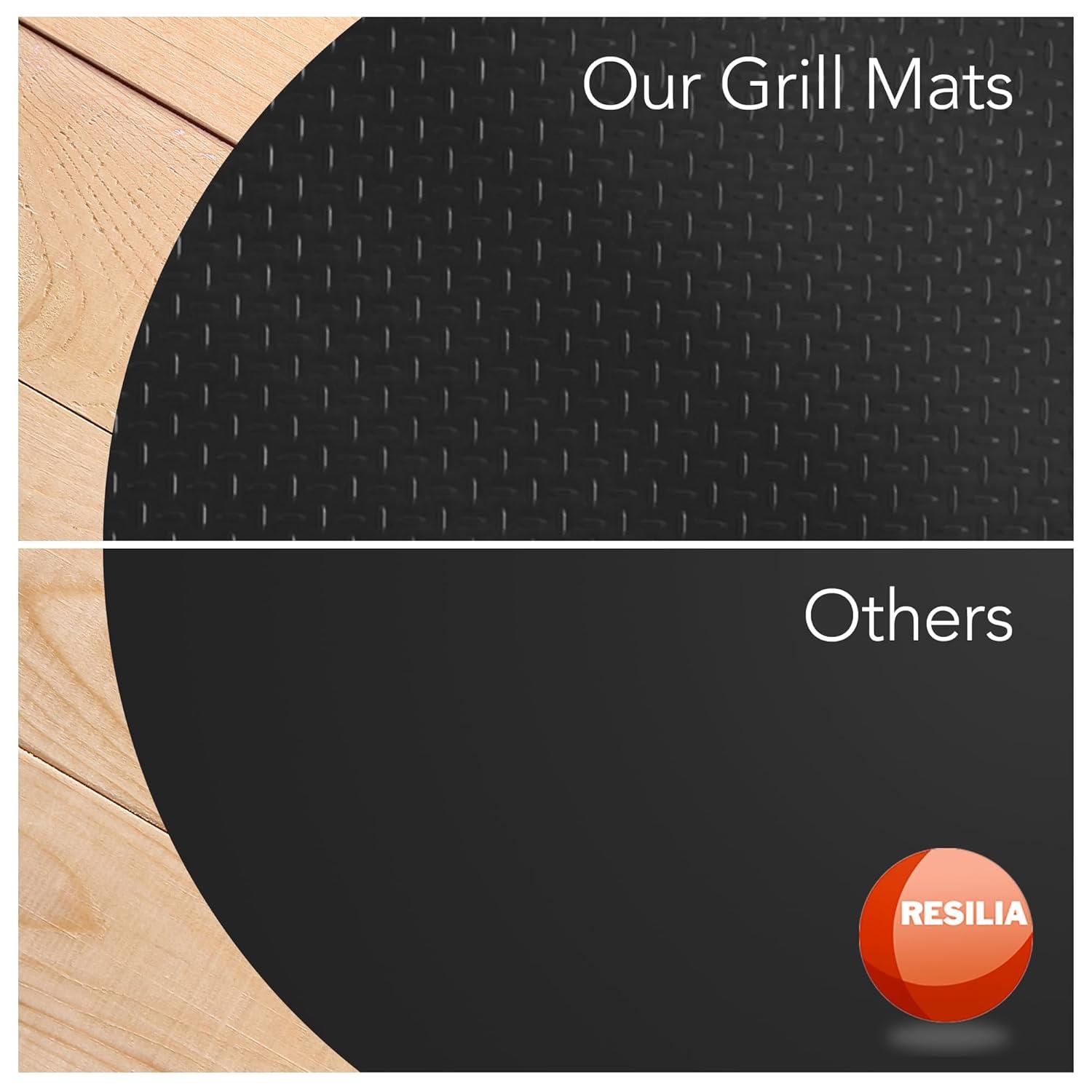 Resilia Plastic Grill Grid Mat