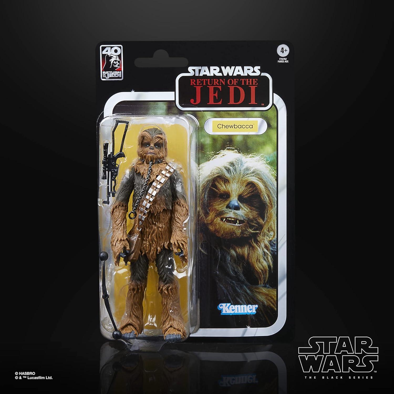 Star Wars Return of the Jedi: The Black Series Chewbacca Kids Toy Action Figure for Boys and Girls (11”)