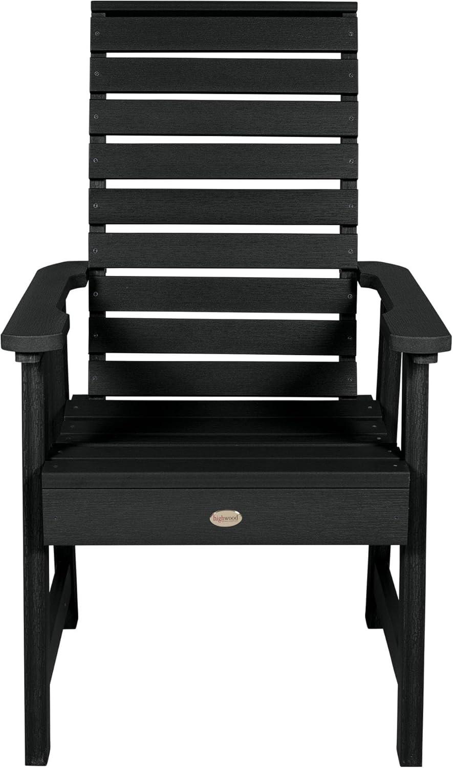 Highwood Weatherly Dining Chair - Dining Height, Outdoor, Eco-friendly, Synthetic Wood