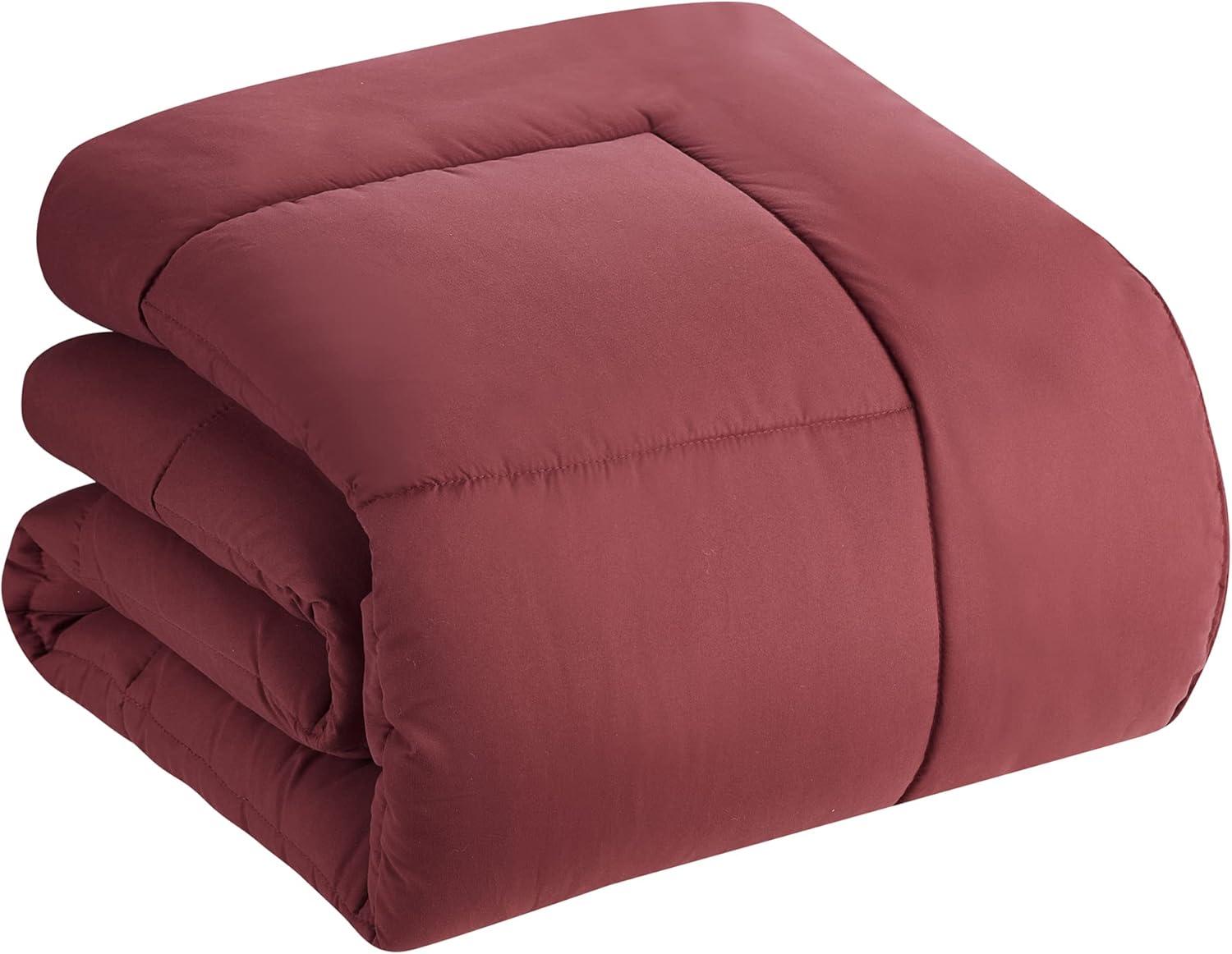 All Season Bed-in-A-Bag Solid Color Comforter & Sheet Set Ultra Soft Bedding by Sweet Home Collection®