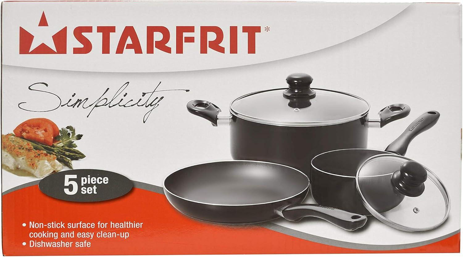 Starfrit Simplicity 5 - Piece Aluminum Cookware Set