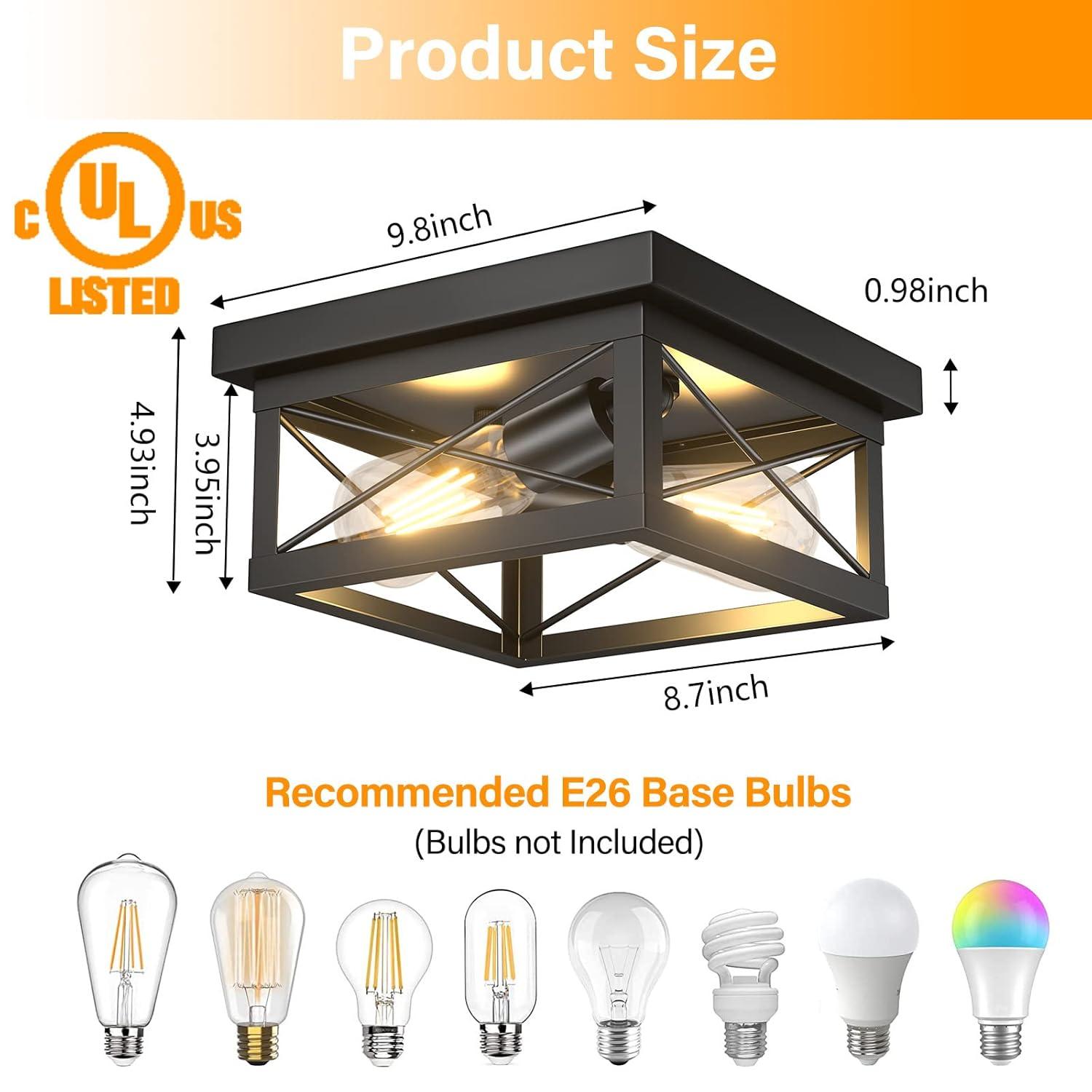 Pynsseu Flush Mount (Set of 2)