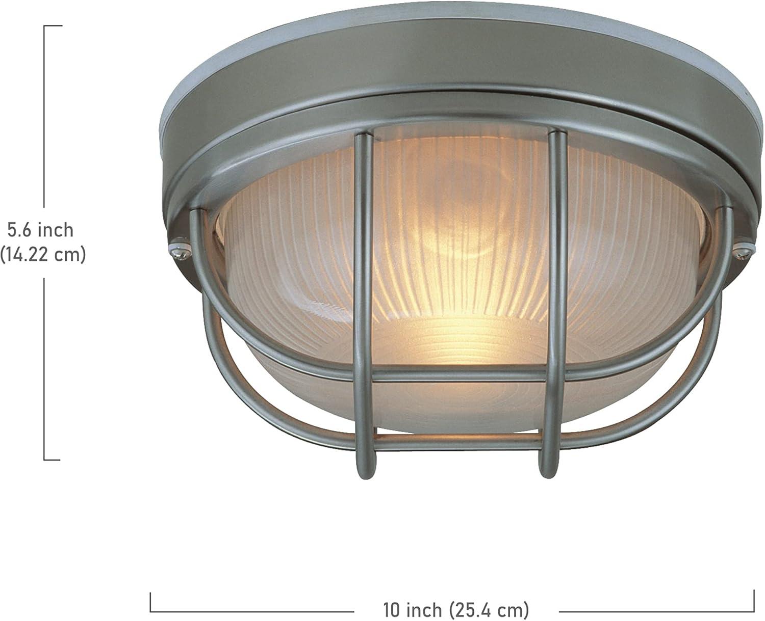 Cast Aluminum 1 - Bulb Outdoor Bulkhead Light