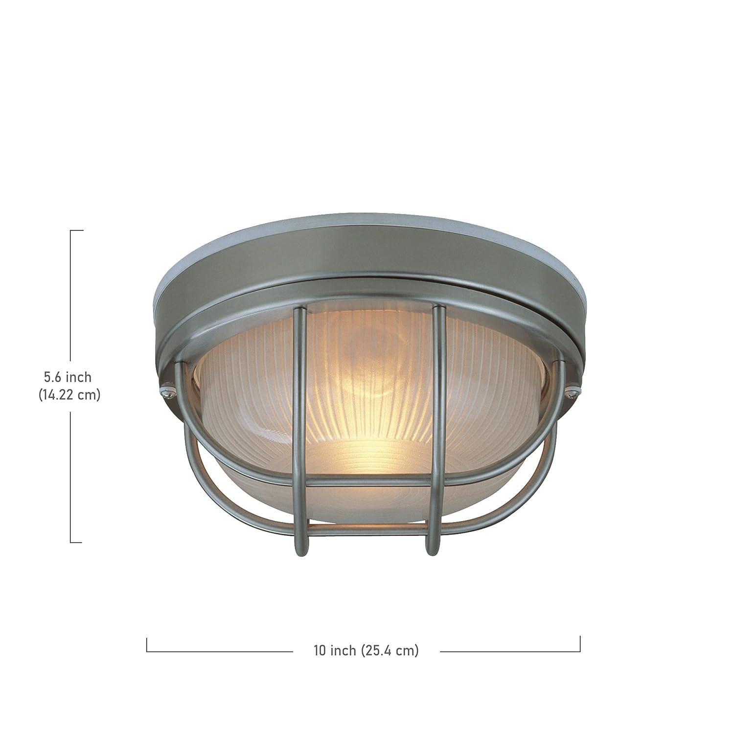 Cast Aluminum 1 - Bulb Outdoor Bulkhead Light