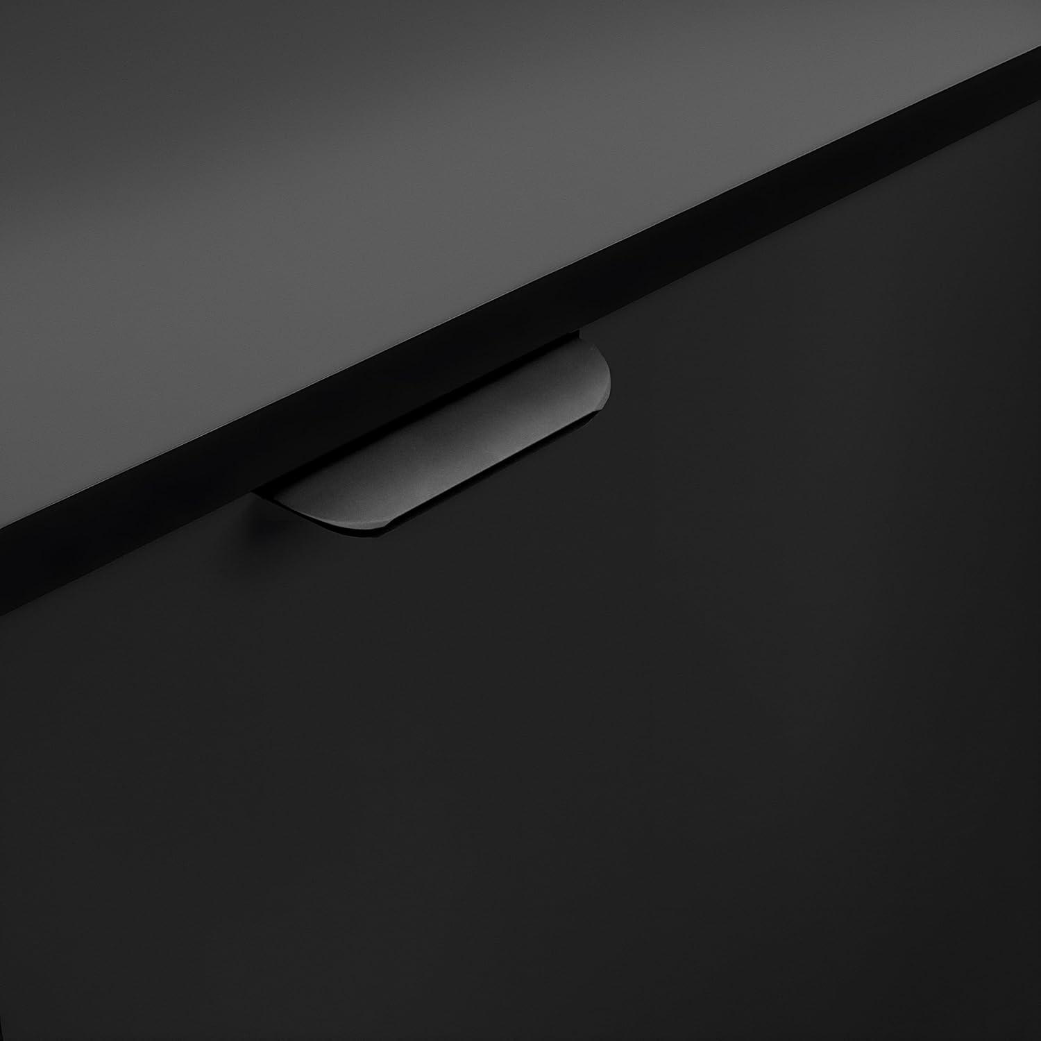 Flash Furniture Commercial Grade Tray Top Trash Enclosure With Drop Hole