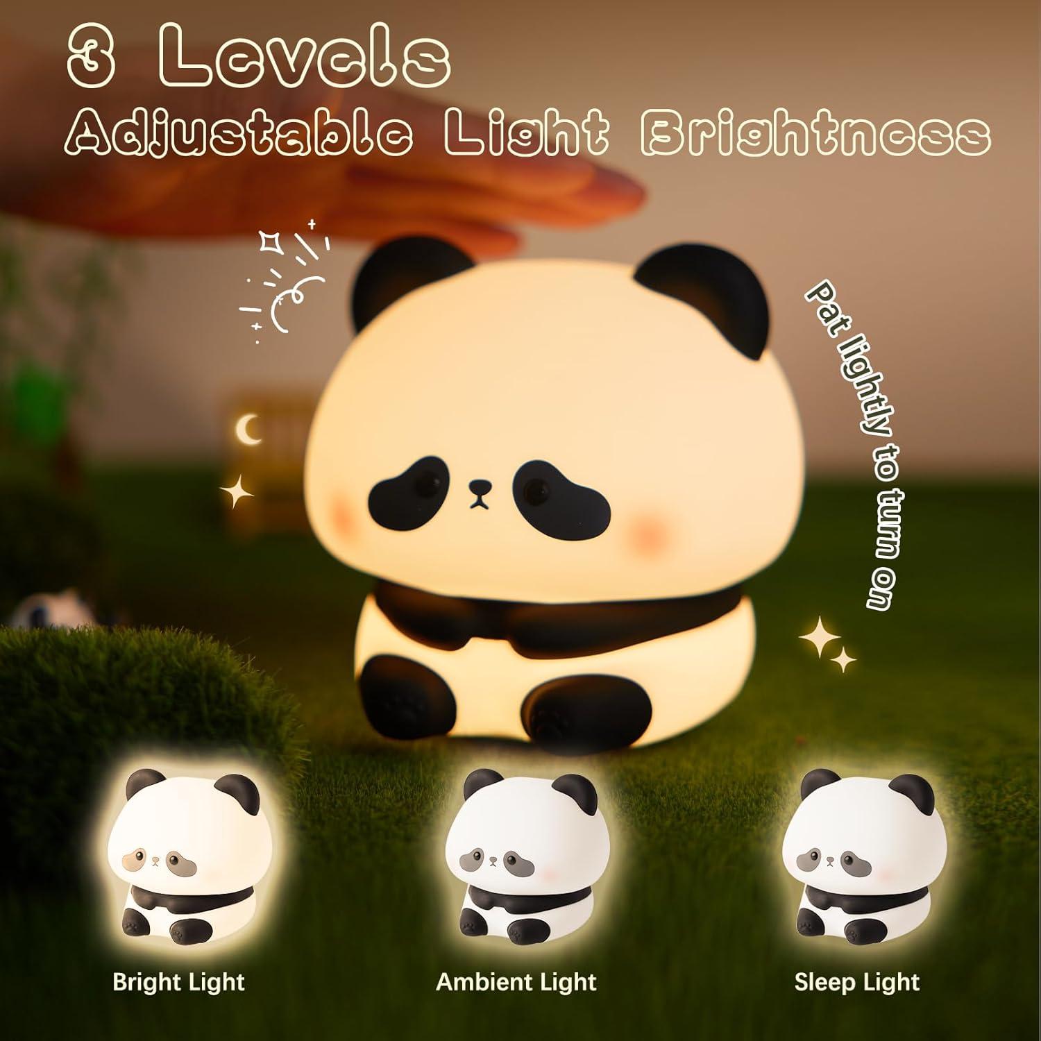 Wnngxing Dimmable Cute Panda Night Light