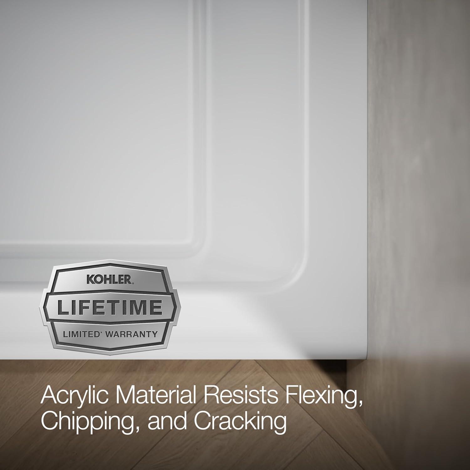 Bellwether® Alcove 66" x 32" Soaking Bathtub