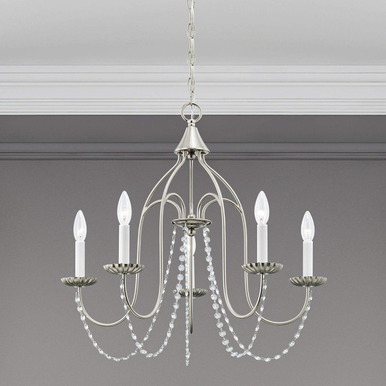 Livex Lighting Alessia 5 - Light Chandelier in  English Bronze