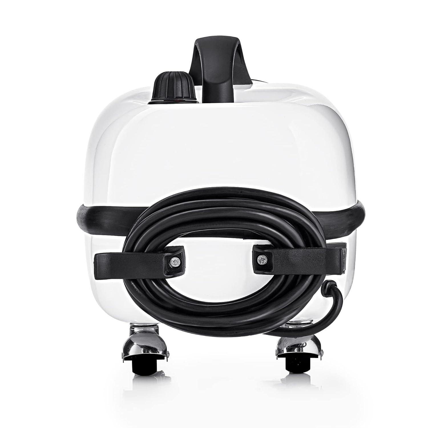 TOSCA™ Steam Cleaner by Dupray,  a Commercial-Grade Cleaner with Enamel-Coated Steel Case and Intuitive Digital Interface. 1600w of Power.