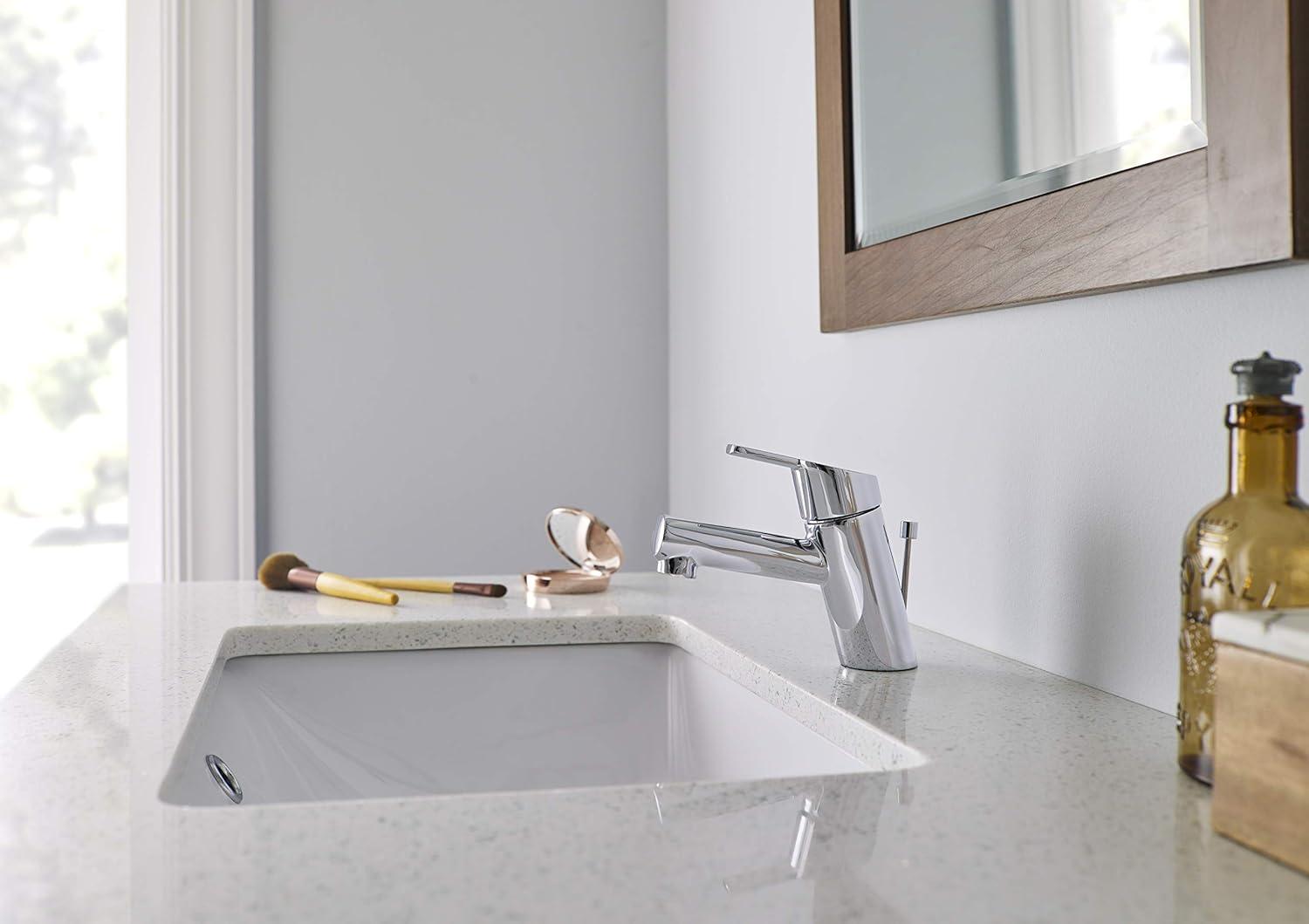 Amalfi Single Hole Bathroom Faucet with Drain Assembly