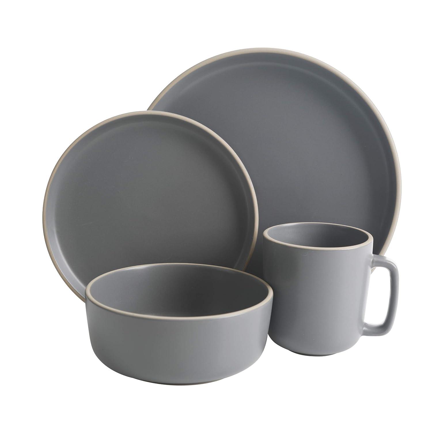 Zuma 16 Piece Dinnerware Set, Service for 4