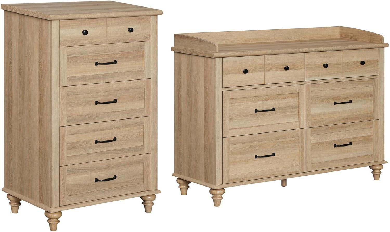 One Allium Way® 2 Piece Dresser Set - -Include One 5 Drawer Dresser & One 6 Drawer Dresser