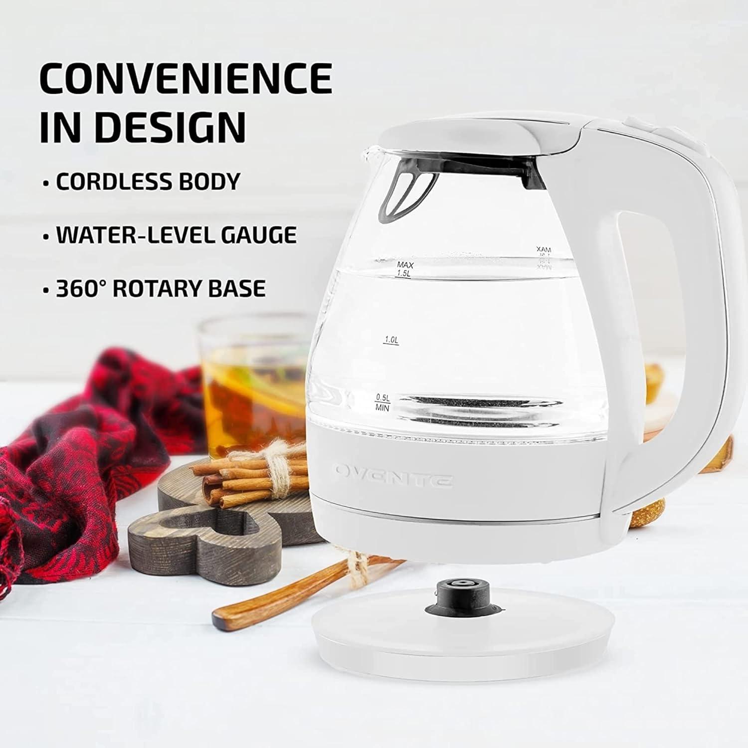 Ovente OVENTE 1.5 qt. Electric Tea Kettle