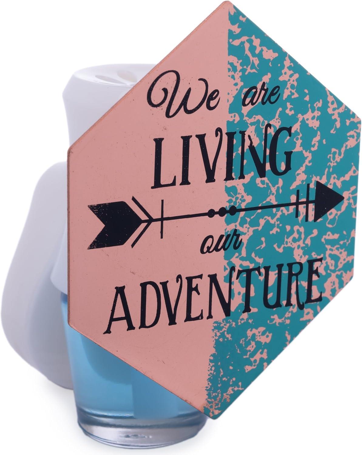 Living Adventure Copper and Teal Plug-in Oil Diffuser